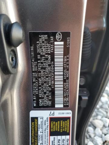 2015 TOYOTA CAMRY XSE 4T1BK1FK3FU564014