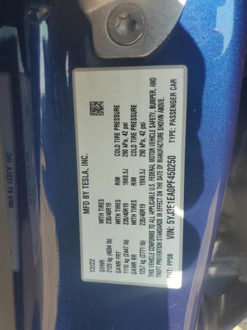 2023 TESLA MODEL 3 5YJ3E1EA0PF450250