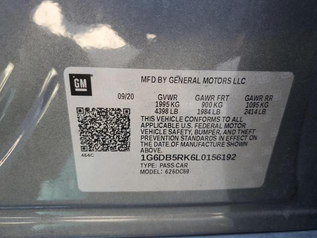 2020 CADILLAC CT4 PREMIU 1G6DB5RK6L0156192