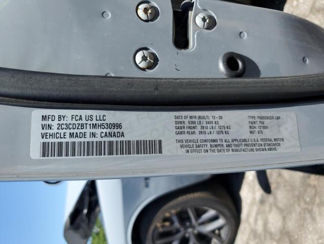 2021 DODGE CHALLENGER 2C3CDZBT1MH530996