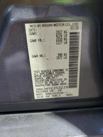 2018 NISSAN ALTIMA 2.5 1N4AL3AP3JC253229