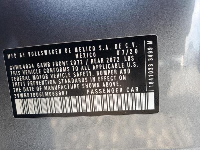2020 VOLKSWAGEN JETTA S - 3VWN57BU6LM068981