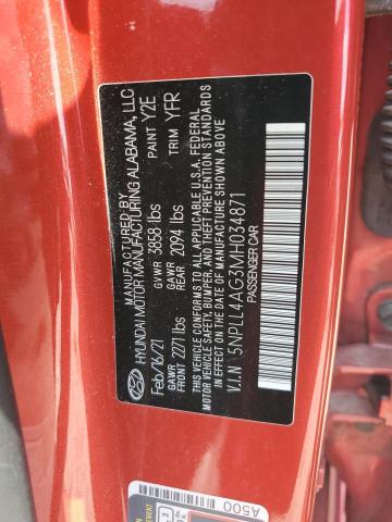 2021 HYUNDAI ELANTRA SE - 5NPLL4AG3MH034871