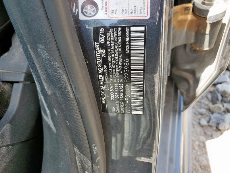 2016 MERCEDES-BENZ E 350 WDDHF5KBXGB223986