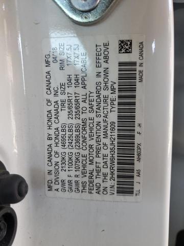 2018 HONDA CR-V LX 2HKRW6H35JH211609