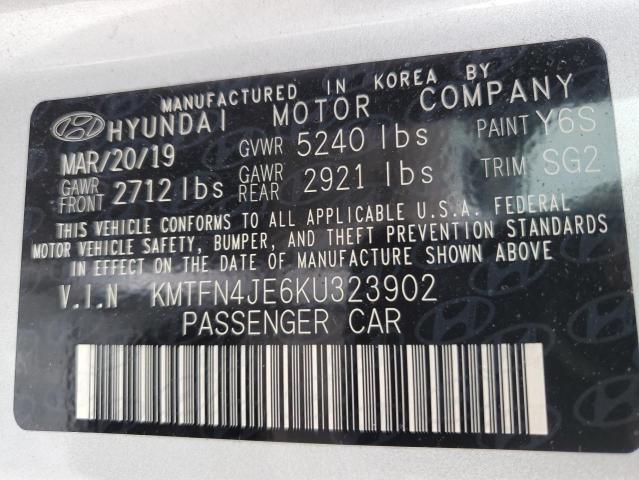 2019 GENESIS G80 BASE KMTFN4JE6KU323902
