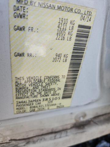 2014 NISSAN ALTIMA 2.5 - 1N4AL3AP6EN385105