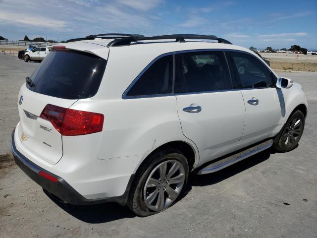 ACURA MDX ADVANC 2011 white  gas 2HNYD2H75BH506761 photo #4