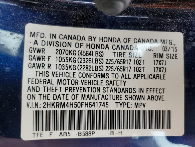2015 HONDA CR-V EX 2HKRM4H50FH641745