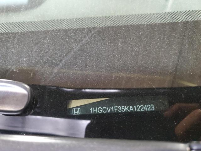 2019 HONDA ACCORD SPORT 1HGCV1F35KA122423