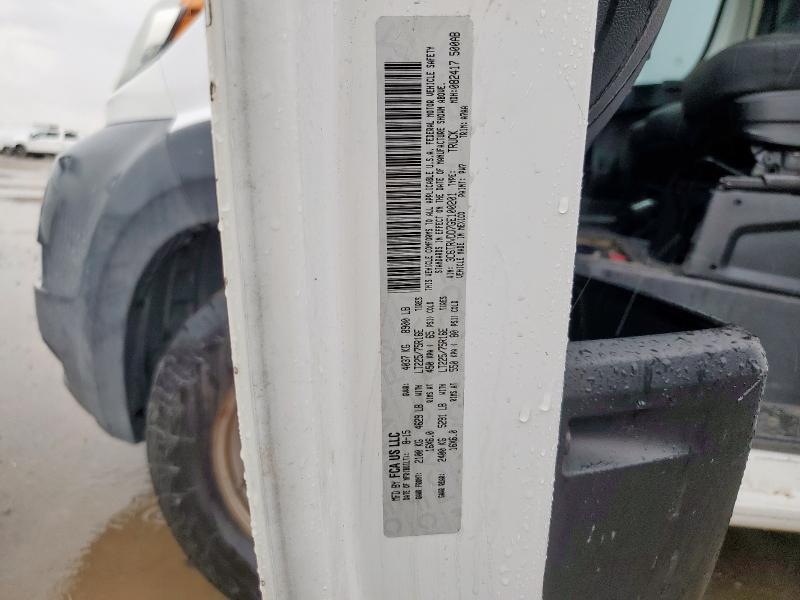 2016 RAM PROMASTER 2500 2500 HIGH 3C6TRVDD7GE100201