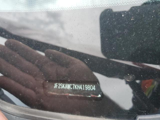 2019 SUBARU FORESTER TOURING JF2SKAWC7KH419804
