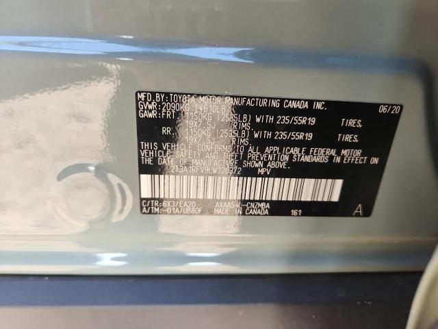 2020 TOYOTA RAV4 XLE P - 2T3A1RFV9LW120372