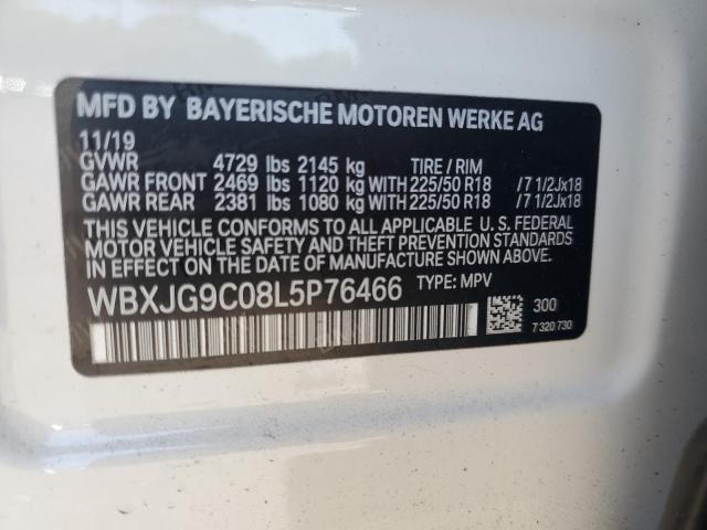2020 BMW X1 XDRIVE2 - WBXJG9C08L5P76466