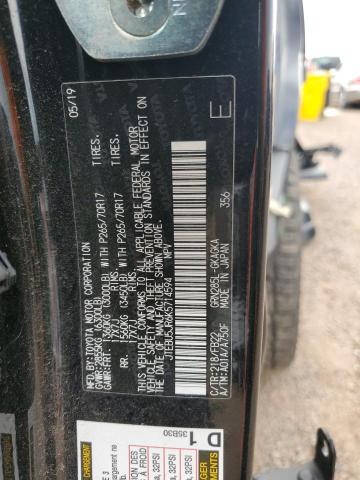 2019 TOYOTA 4RUNNER SR JTEBU5JR6K5714594