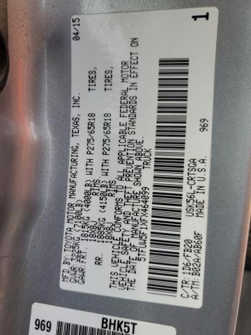 2015 TOYOTA TUNDRA DOU 5TFUW5F1XFX464099