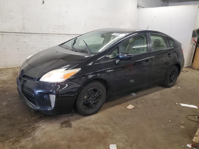 TOYOTA PRIUS 2013 black  hybrid engine JTDKN3DU7D1675238 photo #1