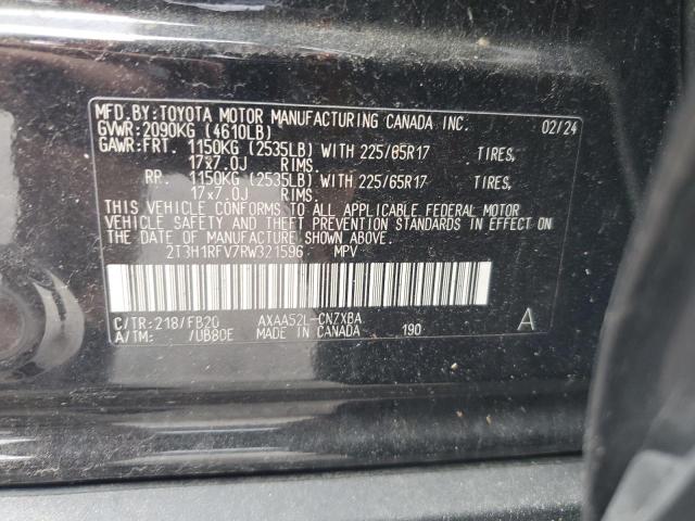 2024 TOYOTA RAV4 LE - 2T3H1RFV7RW321596