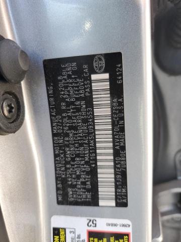 2020 TOYOTA CAMRY SE - 4T1G11AK5LU934553