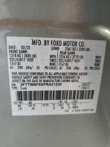 2023 FORD MAVERICK X - 3FTTW8F9XPRA21030