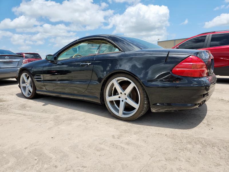 MERCEDES-BENZ SL 500 2005 black  gas WDBSK75F65F106822 photo #3