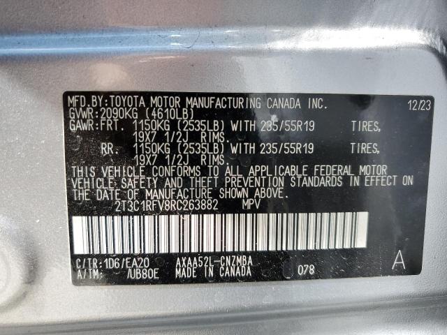 2024 TOYOTA RAV4 XLE P 2T3C1RFV8RC263882