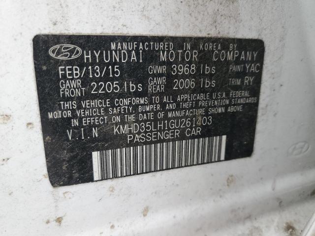 2016 HYUNDAI ELANTRA GT - KMHD35LH1GU261403