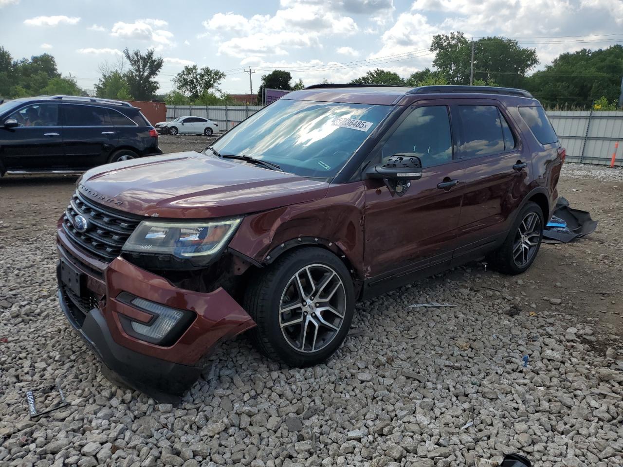 Lot #3273928791 2016 FORD EXPLORER S