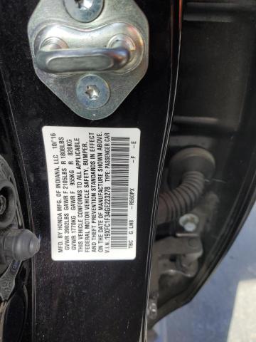 2016 HONDA CIVIC EX 19XFC1F34GE223278