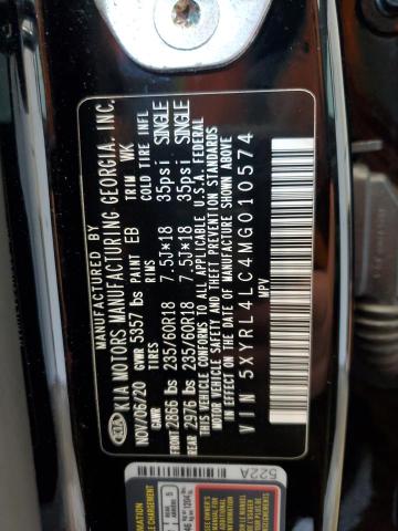 2021 KIA SORENTO S 5XYRL4LC4MG010574