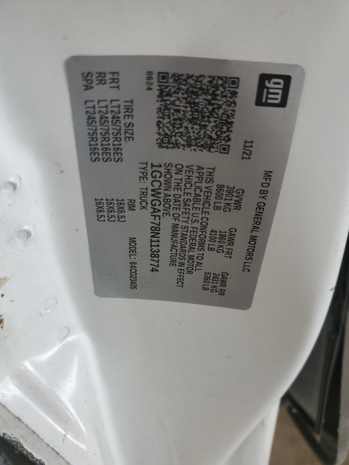 CHEVROLET EXPRESS G2