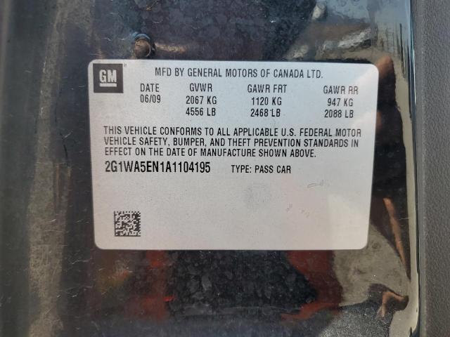 2010 CHEVROLET IMPALA LS - 2G1WA5EN1A1104195