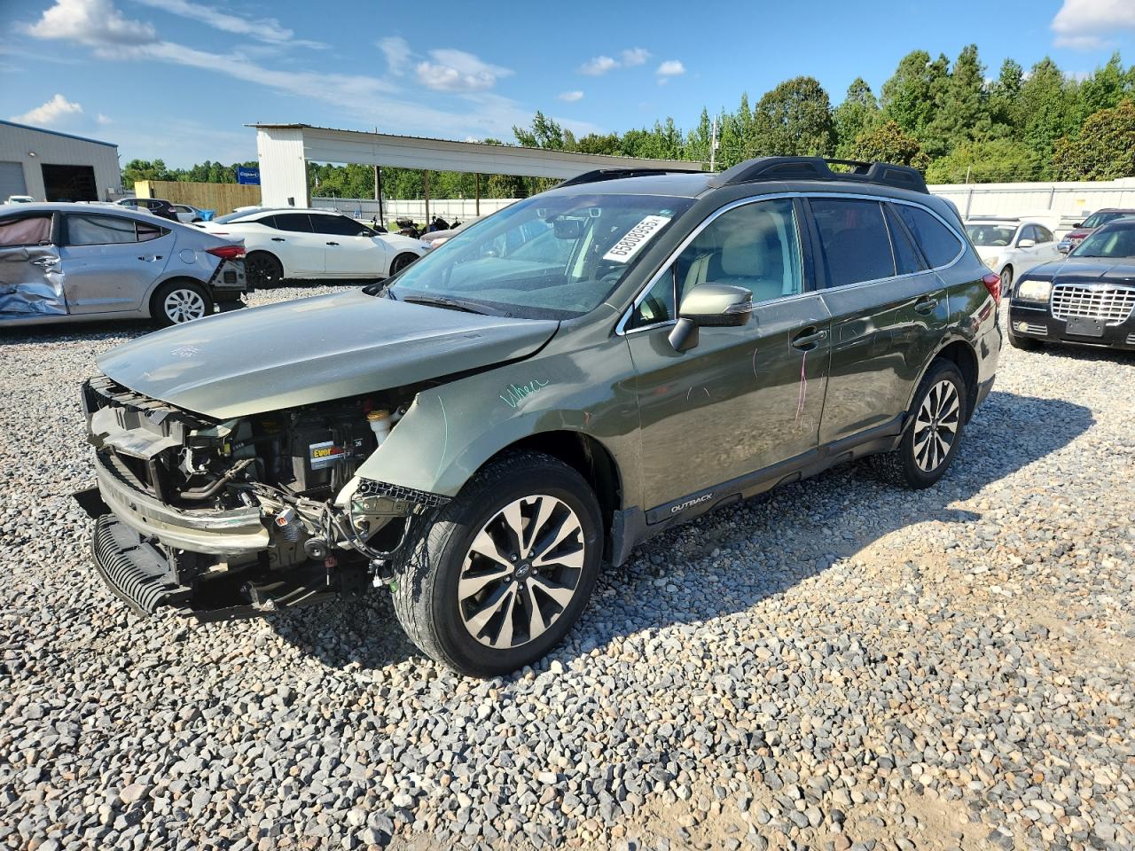 Lot #3206406525 2016 SUBARU OUTBACK 3.