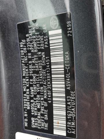 2011 TOYOTA CAMRY BASE - 4T4BF3EKXBR134451