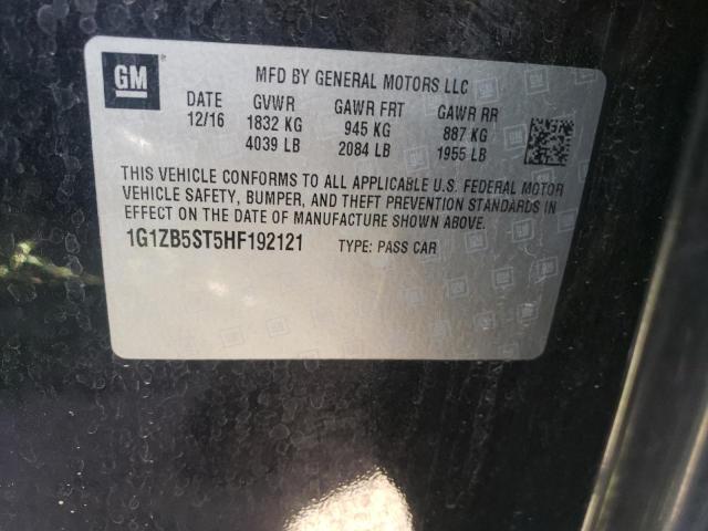 2017 CHEVROLET MALIBU LS - 1G1ZB5ST5HF192121