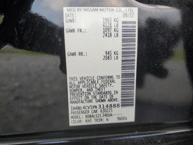 2023 NISSAN ALTIMA SR - 1N4BL4CV5PN314888
