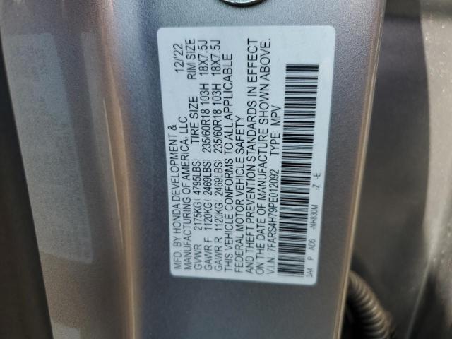 2023 HONDA CR-V EXL - 7FARS4H79PE012092