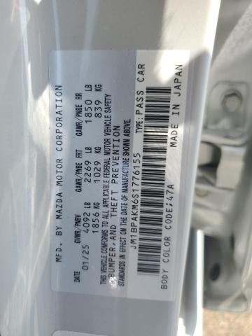 2025 MAZDA 3 SELECT S JM1BPAKM6S1776155