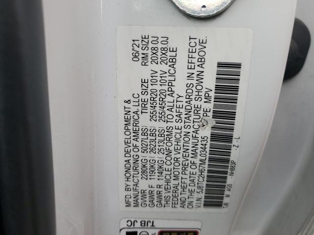 2021 ACURA RDX A-SPEC 5J8TC2H67ML034435