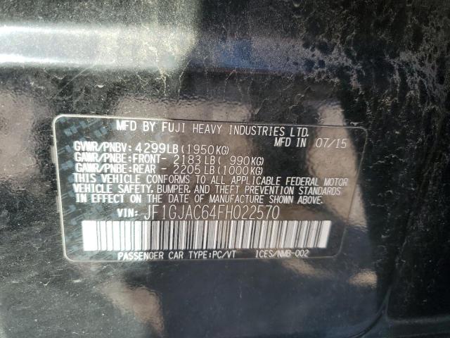 2015 SUBARU IMPREZA PR JF1GJAC64FH022570