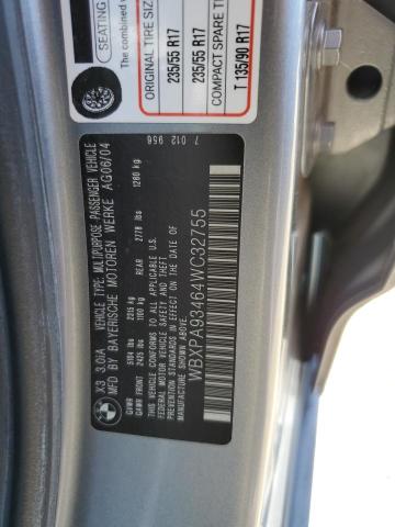 2004 BMW X3 3.0I #3199730509