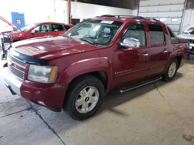 CHEVROLET AVALANCHE 2007 red crew pic flexible fuel 3GNFK12357G252423 photo #1
