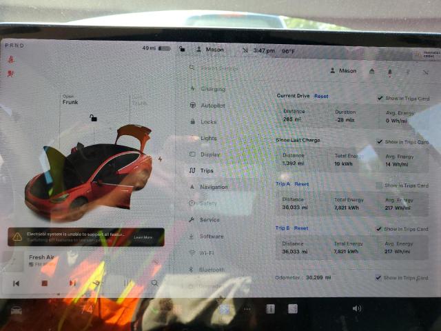 2019 TESLA MODEL 3 5YJ3E1EA2KF411619