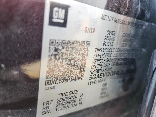 2020 BUICK ENCLAVE AV 5GAEVCKW4LJ128526