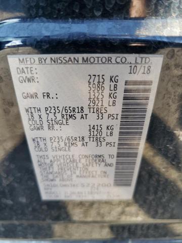 2019 INFINITI QX60 LUXE 5N1DL0MN3KC522200