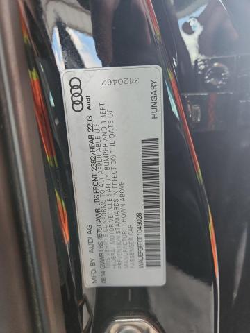 2015 AUDI A3 PREMIUM - WAUEFGFF0F1049028