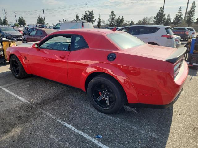 DODGE CHALLENGER 2018 red  gas 2C3CDZH99JH101287 photo #3