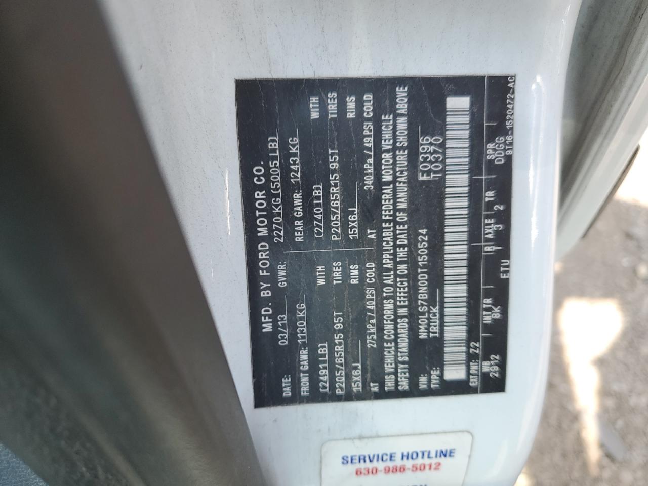 FORD TRANSIT CONNECT XLT