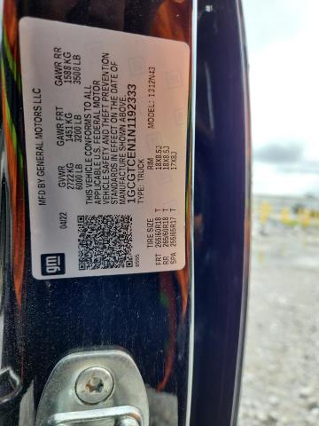 2022 CHEVROLET COLORADO L 1GCGTCEN1N1192333