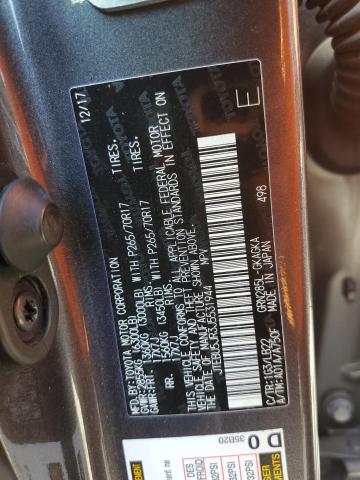 2018 TOYOTA 4RUNNER SR - JTEBU5JR3J5531944